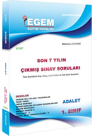 Adalet Aof Cikmis Sorular Hepsiburada