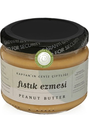 Gold Kremfıstık Şekersiz Yer Fıstığı Ezmesi 340 Gr