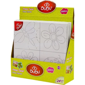 Pres Tuval Seti Boyasız 25 x 25 cm TU0008