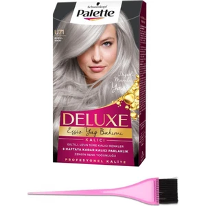 Palette Saç Boyası U71 Buzul Grisi+Boyama Fırçası