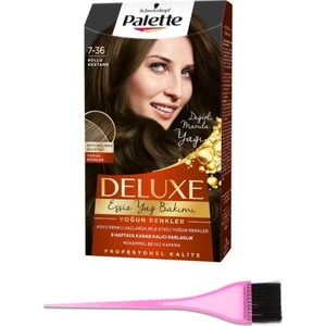 Palette Saç Boyası 7-36+Boyama Fırçası