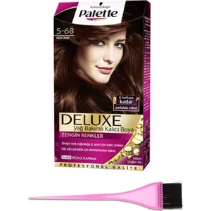 Palette Saç Boyası 5-68+Boyama Fırçası