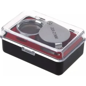 Rekotools-Full Çelik Kaplı Büyüteç Lup 20X21