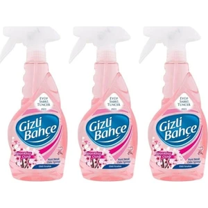 Eyüp Sabri Tuncer Gizli Bahçe Oda Spreyi Japon Kiraz Çiçeği 3 x 500 ml.