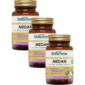 Shiffa Home 3 Adet  Medan Deve Dikeni-Enginar 620 mg 60 Kapsül