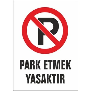 Park Yasak Levhaları 5 Adet
