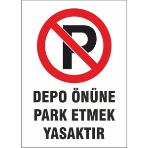 Park Yasak Levhaları 5 Adet