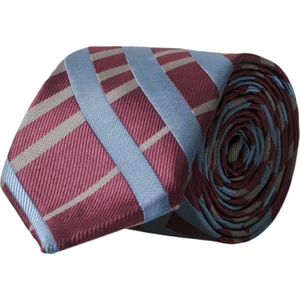 ALTINYILDIZ CLASSICS Erkek Bordo Desenli Klasik Su Geçirmez Nano Kravat