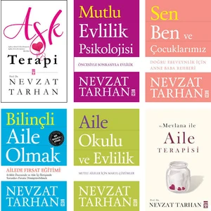 Aşk Terapi - Mutlu Evlilik Psikolojisi - Sen Ben ve Çocuklarımız - Bilinçli Aile Olmak - Nevzat Tarhan - 6 Kitap