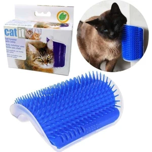 Cat İt Self Grooming Köşeli/düz Yüzeylere Tutturulabilir Kedi Kaşınma Aparatı - Kedi Naneli