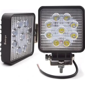 2 Adet Off Road Sis Farı Çalışma Lambası 9 Ledli 12V / 24 V