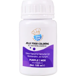 Blue Bead  100 ml Blue Bead  Mor Jel Gıda Renklendiricisi