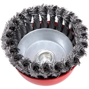 Burgulu Çanak Fırça Meşem 75MM
