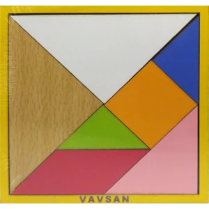 Ahşap Renkli  Tangram 12x12cm Eğitici Montessori Oyuncak