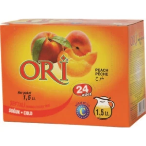 Şeftali Aromalı Soğuk Içecek Tozu 9 gr x 24
