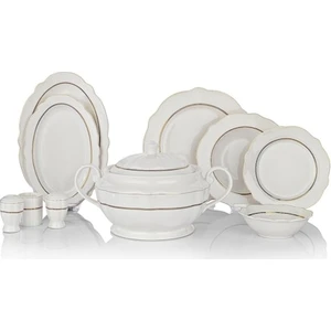Serene Yemek Takımı 60 Parça Gold