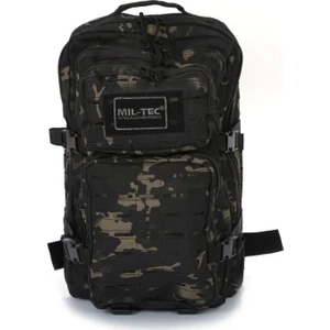 Lazer Kesim Siyah Kamuflaj Tactical Askeri 50 Litre Sırt Çantası