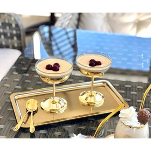 Gold Tepsi Altın Renk,h&m Metal Tepsi