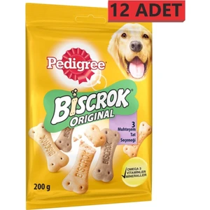 Biscrok Ödül Bisküvisi 200 gr - 12 Adet