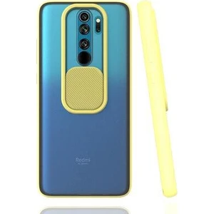 Redmi Note 8 Pro Kılıf Kamera Korumalı Mat Yüzey Lensi Kapak