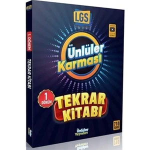 Ünlüler Yayınları Karması 1. Dönem LGS Tekrar Kitabı