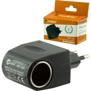 NRT-245 Ac To Dc Çakmak Fişi 220 Volt Çevirici Adaptör