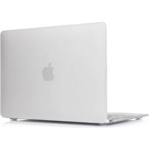 Macbook Air 13.3" Air A2179 Kılıf 2in1 Mat Doku Case 2020 Buzlu Şeffaf