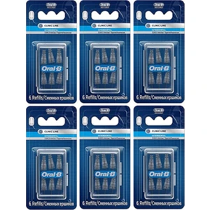 Interdental Arayüz Fırçası Eğimli Yedek 6'lı 3.0/6.5mm x 6 Paket