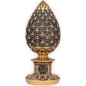 Çam Kozalak Esmaül Hüsna Gold