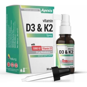 Premium Series D3&k2 1000 Iu Vitamin D3 30 ml Oral Sprey