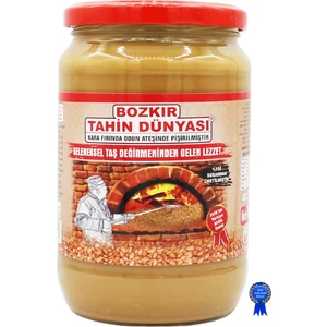 Bozkır Tahin Dünyası Kepekli Tahin 700 gr Cam