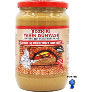 Bozkır Tahin Dünyası Kepeksiz Tahin 700 gr Cam