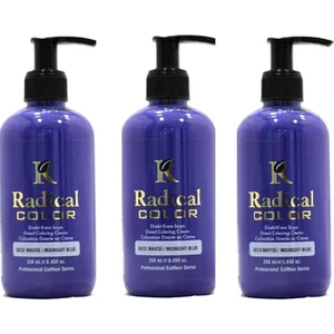 Radical Color Su Bazlı Saç Boyası Gece Mavisi 250 ml x 3