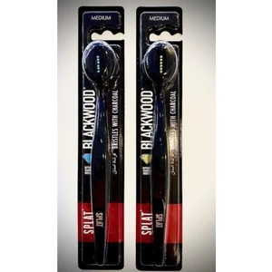 Splat Blackwood Medium Diş Fırça 2 Adet