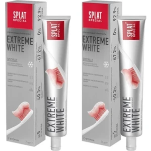 Splat Extreme White Diş Macunu 75 ml  2 Adet
