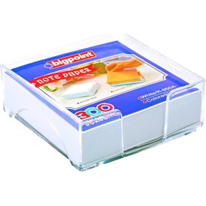 129-50 Akrilik Küp Notluk Dolu Beyaz Bp12950