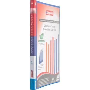 Bp210-35 Sunum Dosyası Ceplı 30 Lu Mavı