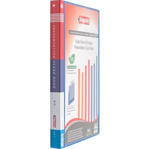 Bp211-35 Sunum Dosyası Ceplı 40 Lı Mavı
