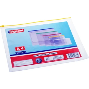 Bp244-15 Dokuman Dosyası A4 Pvc Sarı