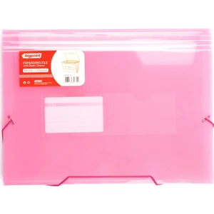 Bp260-25 Koruklu Dosya A4 13 Ceplı Lastıklı Kırmızı