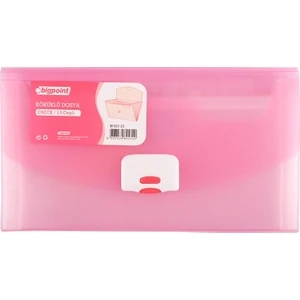 Bp263-25 Koruklu Dosya A5 13 Ceplı Kılıtlı Kırmızı