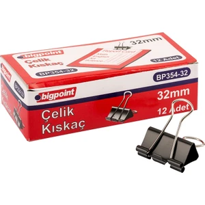 Çelik Kıskaç 32Mm 12'Li Kutu