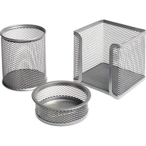 Bp403-11 Metal Perfore 3 Lu Set Sılver