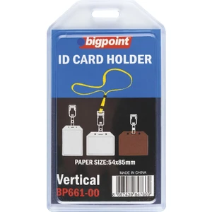 Kart Kabı Soft Dikey Şeffaf 54x85 mm 1 Adet Evrak Düzenleyici