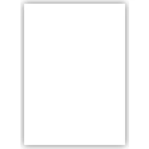 Fon Kartonu 50x70cm 120 Gram Beyaz 100'lü Paket