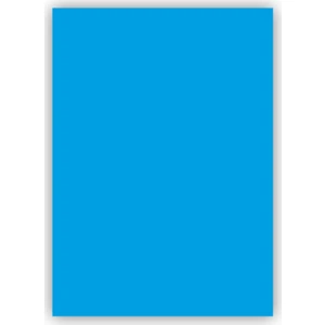 Fon Kartonu 50x70cm 120 Gram Mavi 100'lü Paket