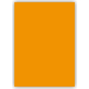 Fon Kartonu 50x70cm 120 Gram Turuncu 100'lü Paket