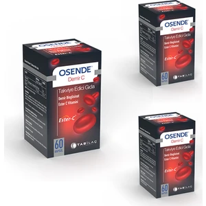 Tab İlaç Osende Demir C 60 Kapsül x 3 Adet