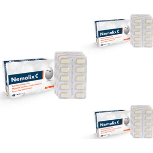 Tab İlaç Nemolix C 30 Tablet x 3 Adet