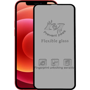 Apple iPhone 12 Mini Tam Kaplayan Seramik Nano Esnek Hayalet Ekran Koruyucu Şeffaf